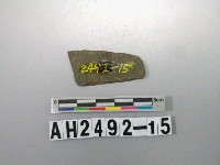 藏品(石矛殘件)的圖片